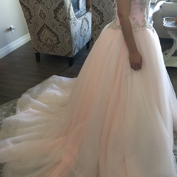 Blush gown-Fiore Couture - Picture 2 of 7